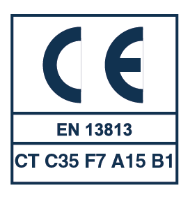 EN 13813 CT C35 F7 A15 B1
